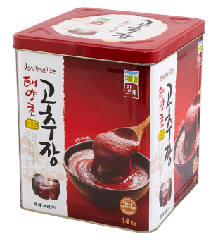 Sun-dried gold hot pepper paste 14kg